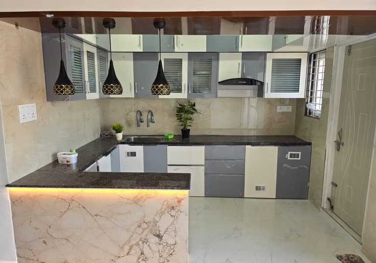 Premium uPVC modular kitchen interiors in Chennai